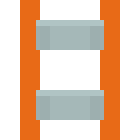Industrial narrow ladder